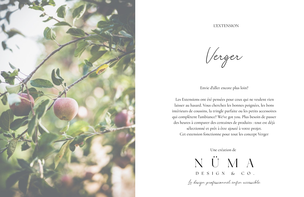 L’extension Verger