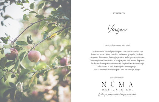 L’extension Verger